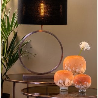 Light en Living Windlicht ELIA glas perzik