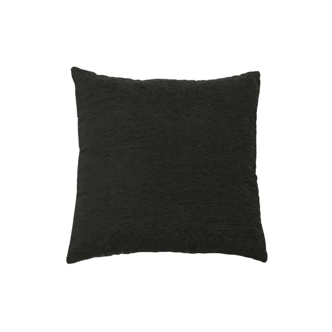 Light en Living Kussen 45x45 cm GARALO velours donker bruin/licht goud