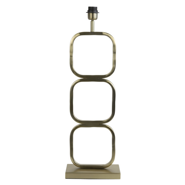 Light en Living Lampvoet 23x11,5x69 cm LUTIKA licht goud van Light & Living