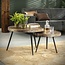 WoonStijl WoonStijl Salontafel set van 2 - Rond Metallic Antiek Brons