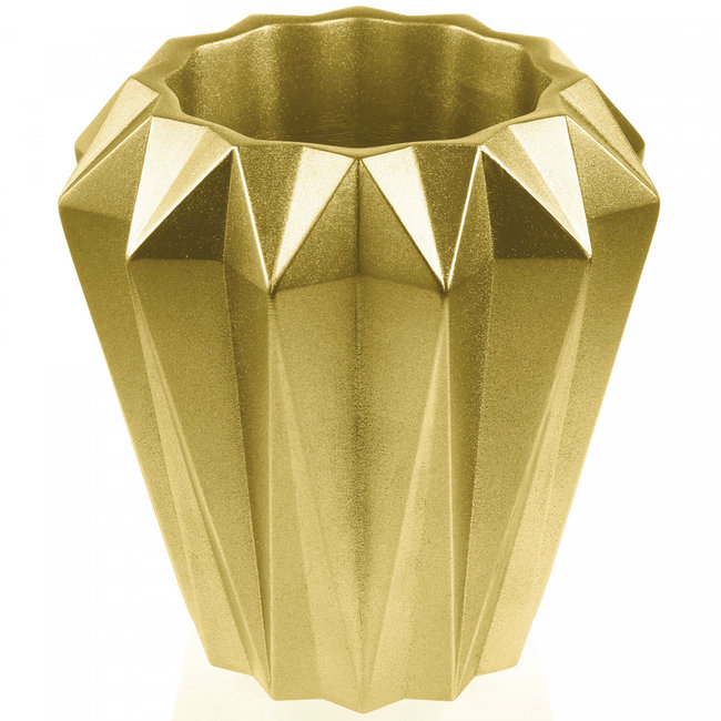 Candellana Bloempot beton Rack 13 cm Goud