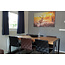 MondiArt Alu Art | Red Deer in Morning Sun - Wanddecoratie van MondiArt