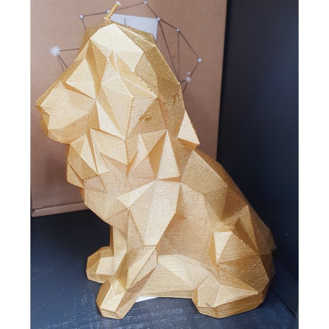 Candellana Kaars leeuw goud