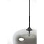 Light en Living Hanglamp MAYSON mat zwart met smoke glas - Diverse maten