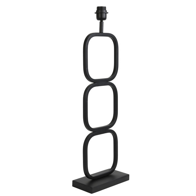 Light en Living Lampvoet 23x11,5x69 cm LUTIKA mat zwart van Light & Living