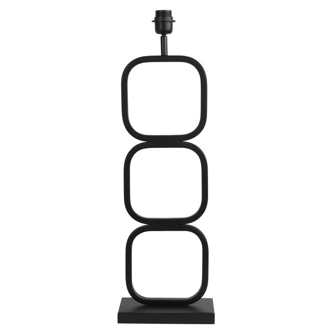 Light en Living Lampvoet 23x11,5x69 cm LUTIKA mat zwart van Light & Living