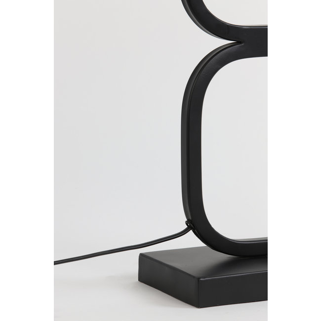 Light en Living Lampvoet 23x11,5x69 cm LUTIKA mat zwart van Light & Living