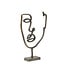 Light en Living Ornament FACE 2 Antiek Brons van Light & Living