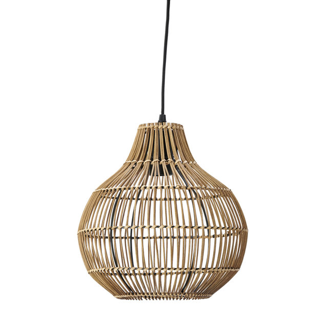 Light en Living Hanglamp PACINO Rotan Donkerbruin Ø30x31,5 cm van Light & Living