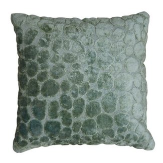Light en Living Sierkussen FLORIAN Grijs-Groen 45x45 cm