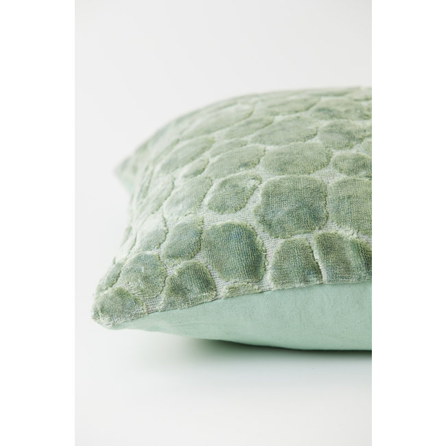 Light en Living Kussen 45x45 cm FLORIAN grijs-groen