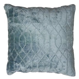 Light en Living Kussen HARPY 45x45 cm - Donker Mintgroen