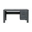 Woood Dennis Bureau Grenen Steel Grey Geborsteld [fsc]