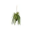 Woood Varen hangende kunstplant groen 58cm