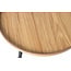 Woood Mesa Bijzettafel M Hout Naturel 45xØ45