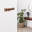 WoonStijl Kapstok edge 5 haken / Massief acacia naturel