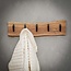 WoonStijl Kapstok edge 5 haken / Massief acacia naturel