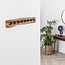 WoonStijl Kapstok edge 8 haken / Massief acacia naturel