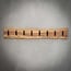 WoonStijl Kapstok edge 8 haken / Massief acacia naturel