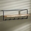 WoonStijl Kapstok edge 6 hakenplank / Massief acacia naturel