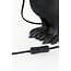 Light en Living Tafellamp E14 pinguïn mat zwart - Diverse afmetingen
