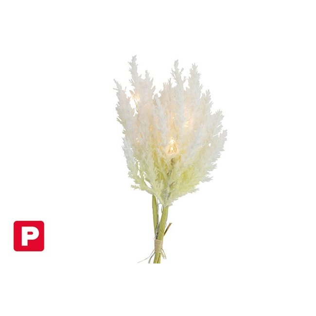 Countryfield Astilbe boeket met LED verlichting wit