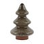 Light en Living Tafellamp LED Ø19x28 cm TREE glas bruin+koper