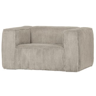 Woood Bean Fauteuil Grove Ribstof Naturel