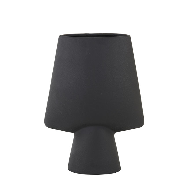 Light en Living Vaas deco CIARA  keramiek zwart 23x12,5x30 cm