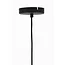 Light en Living Hanglamp LEKAR Ø21x37 cm - Zwart & Smoke Glas