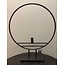 Parlane Kandelaar 58x8x44,5 cm HOOP zwart