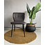WoonMax Eettafelstoel Beauty Zorro - Cognac, Antraciet en Groen
