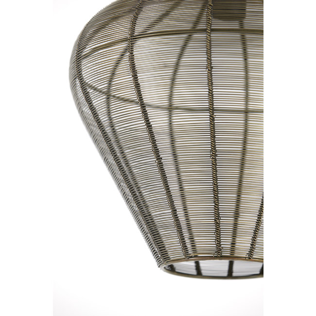 Light en Living Hanglamp ALVARO antiek  brons - Diverse maten