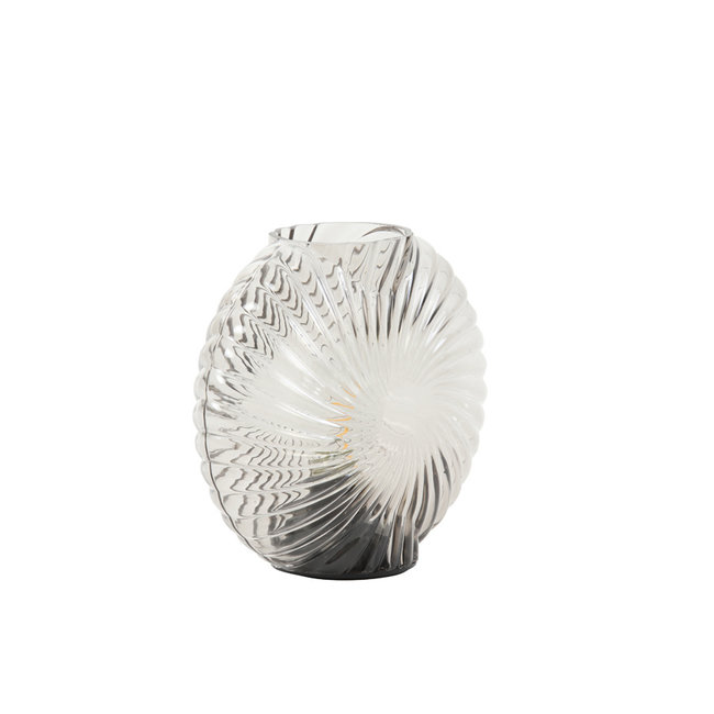 Light en Living Tafellamp LED MILADO  glas zand - 16,5 x 7 x 16,5 cm