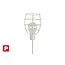 Countryfield Countryfield Solarlamp Tuinsteker LED Lomax Wit