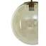 Light en Living Hanglamp Medina antiek  brons + glas amber - 2 maten