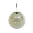 Light en Living Hanglamp Medina antiek  brons + glas amber - 2 maten