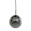 Light en Living Hanglamp MEDINA antiek brons met smoke glas - 2 maten
