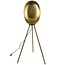 Countryfield Vloerlamp E27 Eggy goud - Industrieel Design