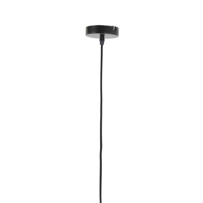 Light en Living Hanglamp Ø51x21 cm MATAKA van donkerbruin rotan