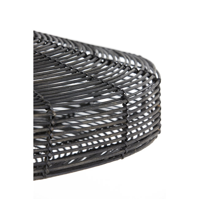 Light en Living Hanglamp Ø51x21 cm MATAKA rotan  donker bruin