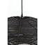 Light en Living Hanglamp Ø51x21 cm MATAKA rotan  donker bruin