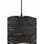 Light en Living Hanglamp Ø51x21 cm MATAKA van donkerbruin rotan