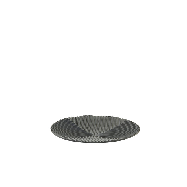 Light en Living Light & Living Schaal MATANCITA mat zwart Ø34x3,5 cm