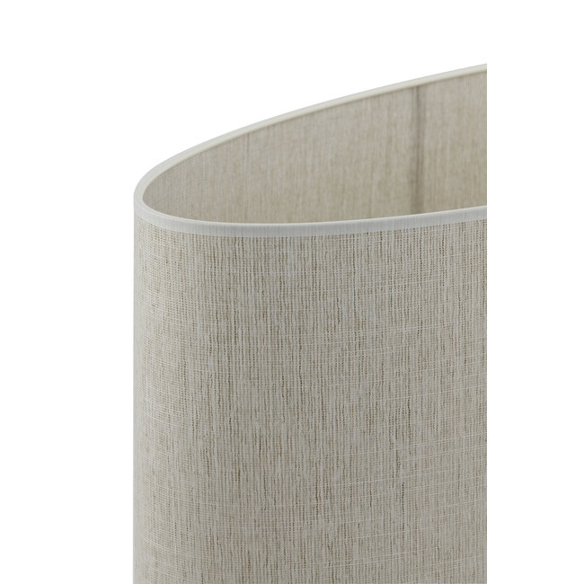 Light en Living Ovale Lampenkap BRESKA in Parelwit - Stijlvol design in diverse maten