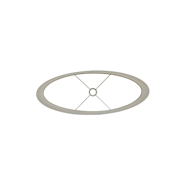 Light en Living Ovale Lampenkap BRESKA in Parelwit - Stijlvol design in diverse maten