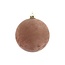 Countryfield Kerstbal Yana L roze - Ø12CM van Countryfield