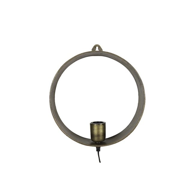 Countryfield Wandlamp E27 Largo M messing - Stijlvolle Design Wandverlichting