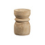 Woood Bikkel Kruk Hout Naturel 40xØ28cm