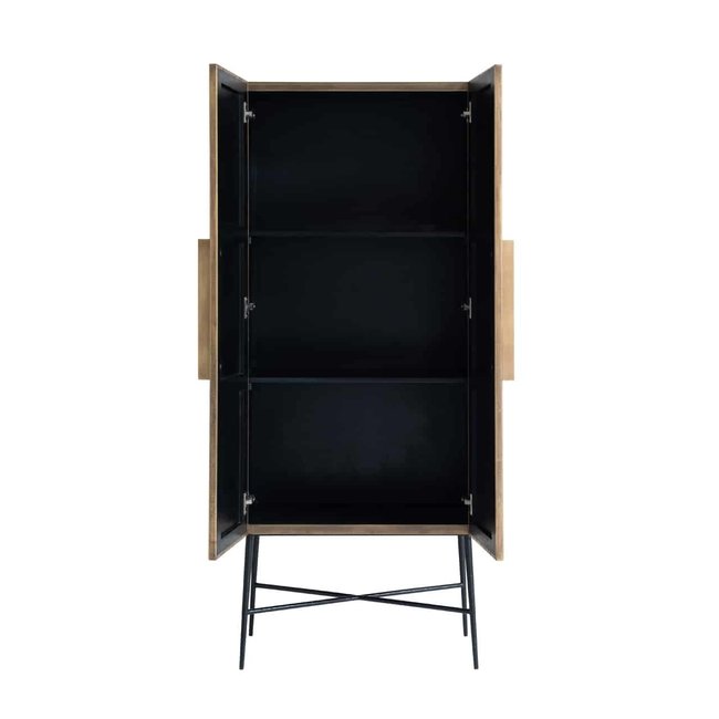 Richmond Interiors  Wandkast Ironville 2-deuren (Gold)